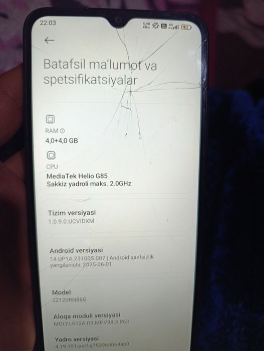 Redmi 12c 4+4/64 talik