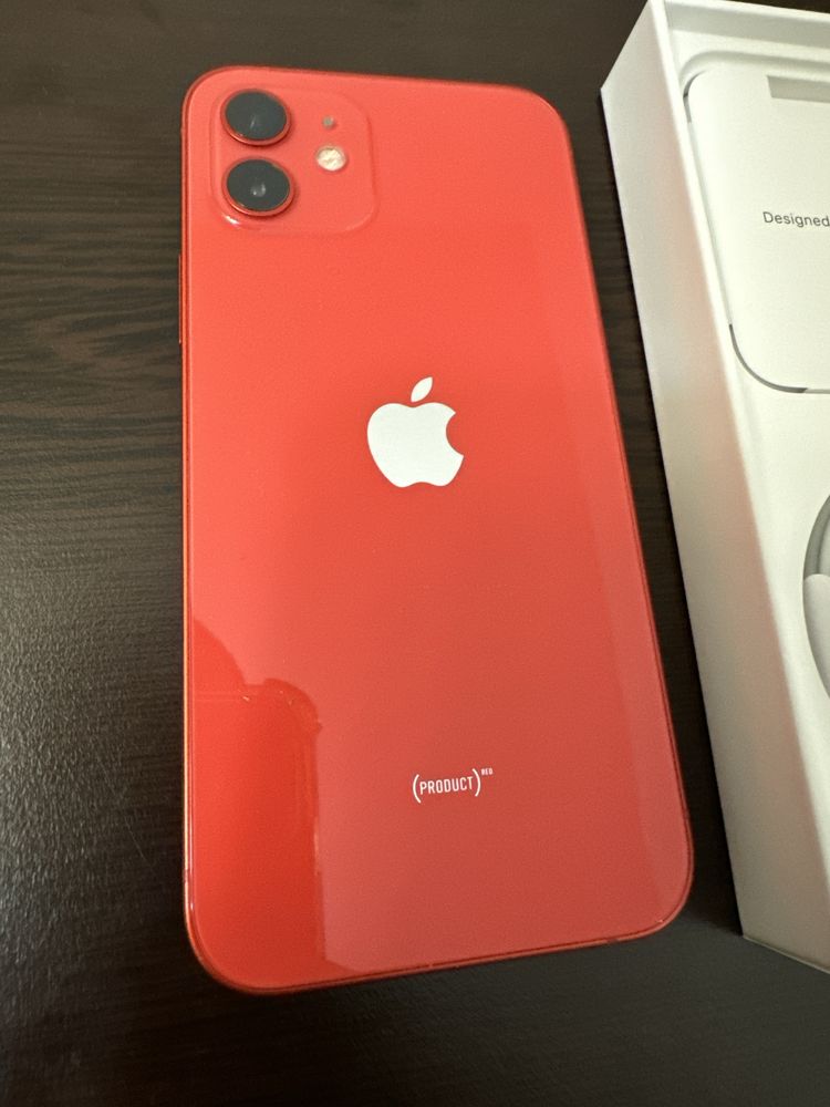 iPhone 12 64GB Product Red + пълен комплект