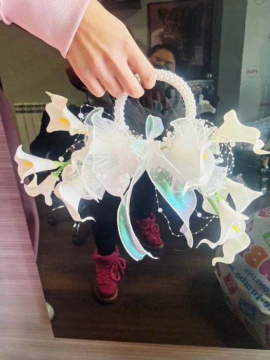 Сватбен букет с кали