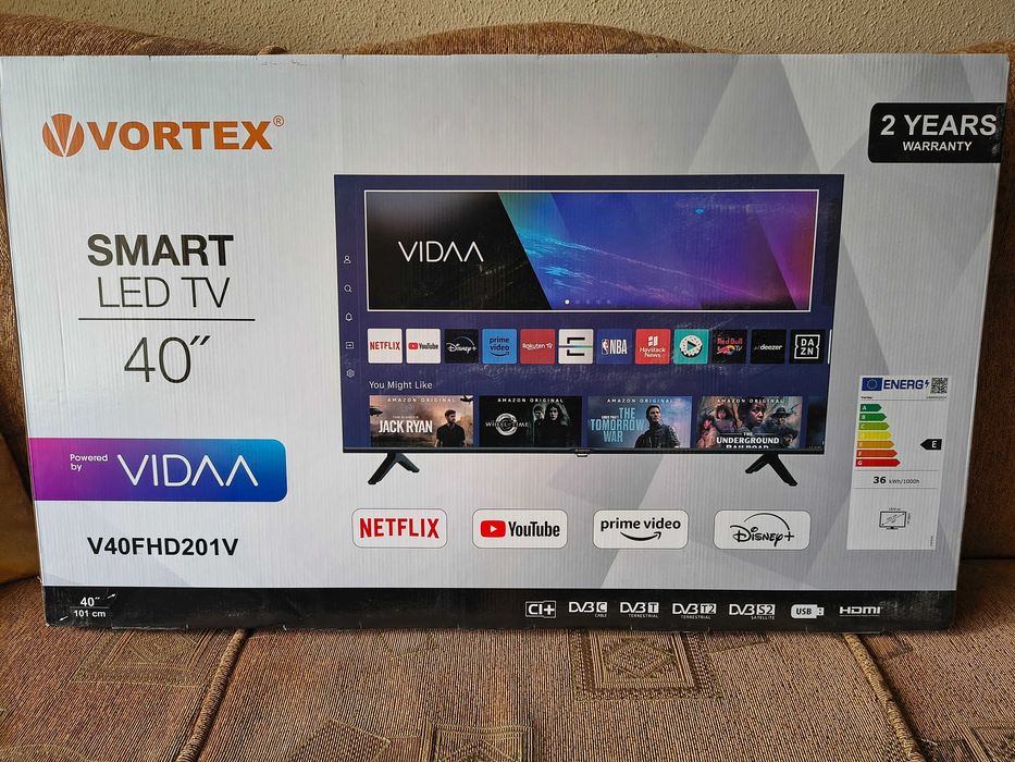 televizor led smart vortex 101 cm