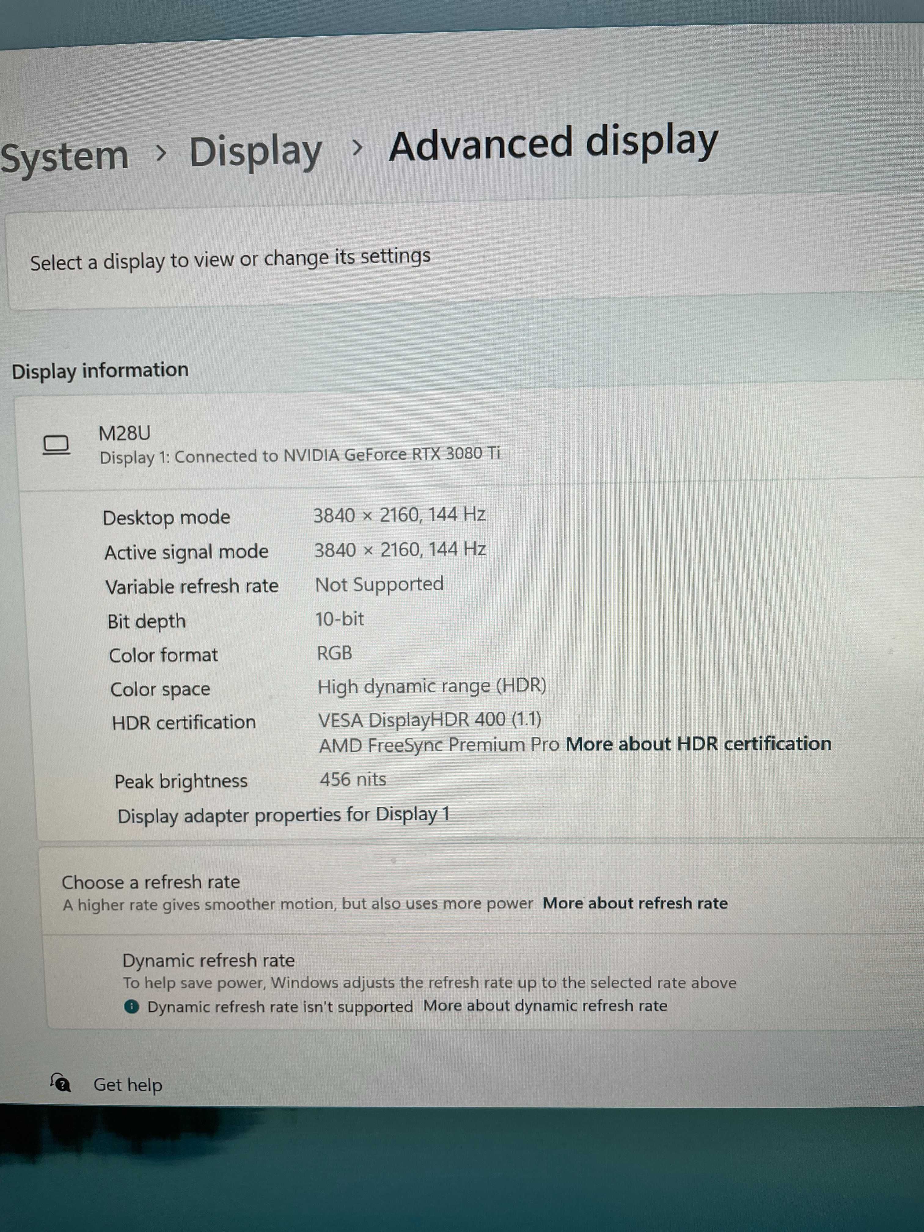 Монитор Gaming Gigabyte 28'', IPS, UHD, 1ms, 144 Hz в гаранция