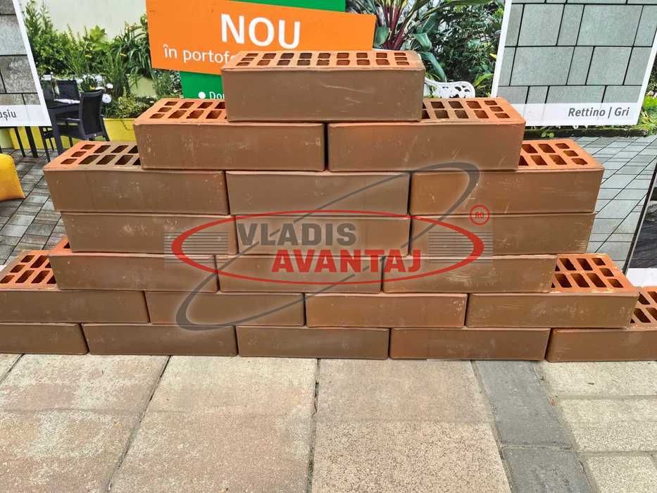 Cărămidă maro combi pentru grătar, cuptor -Livrare în toată țara
