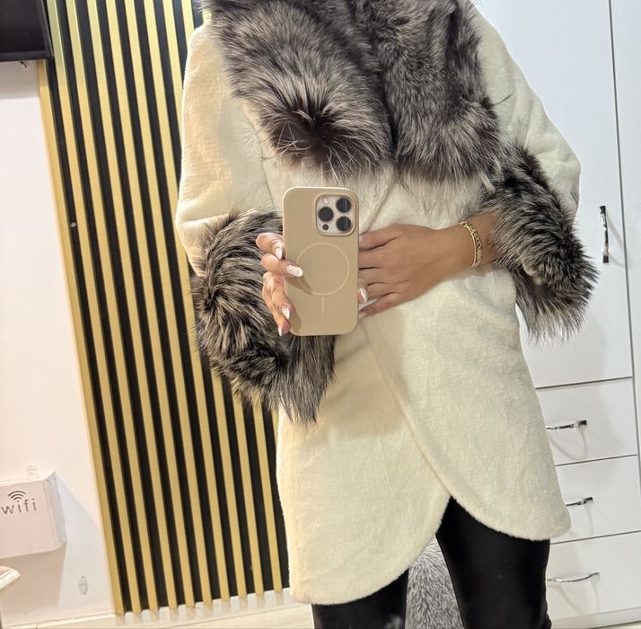 Palton alpaca alcantara