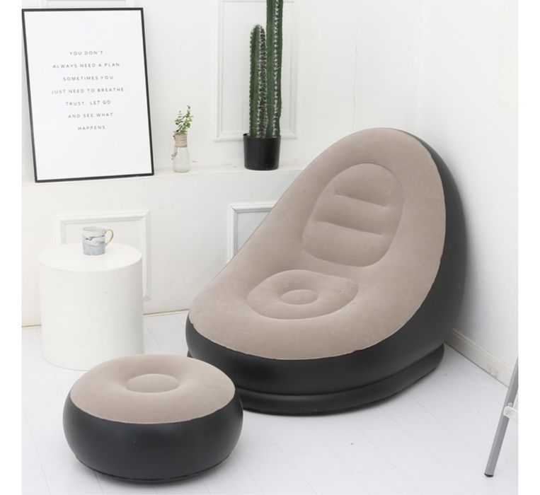 надувное кресло с насосом внутри