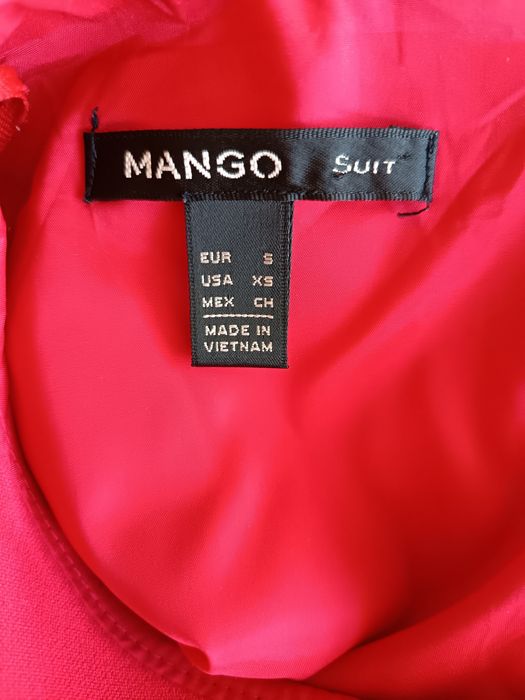 Rochiță groasă Mango roșie