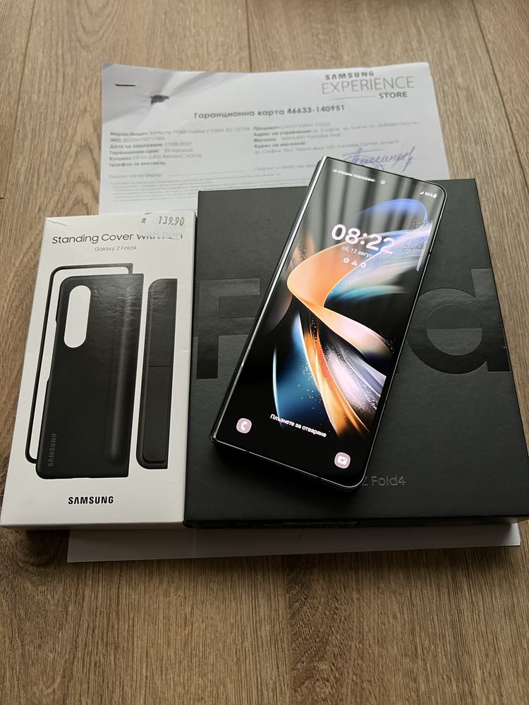 Като НОВ! Samaung Galaxy Z Fold 4 256gb / Перфектен!