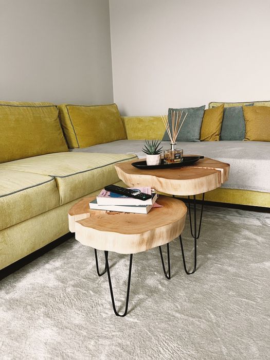 Măsuțe de living din lemn masiv