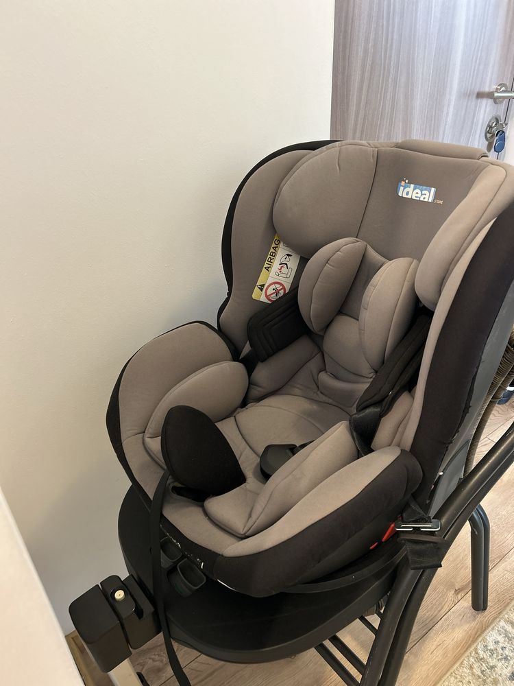 Scaun auto copii cu isofix rotativ360 grade
