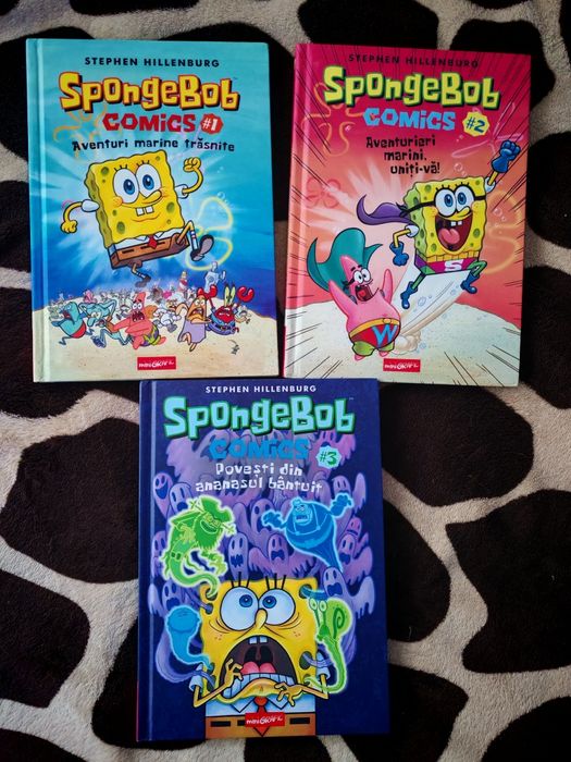 SpongeBob comics 3volume