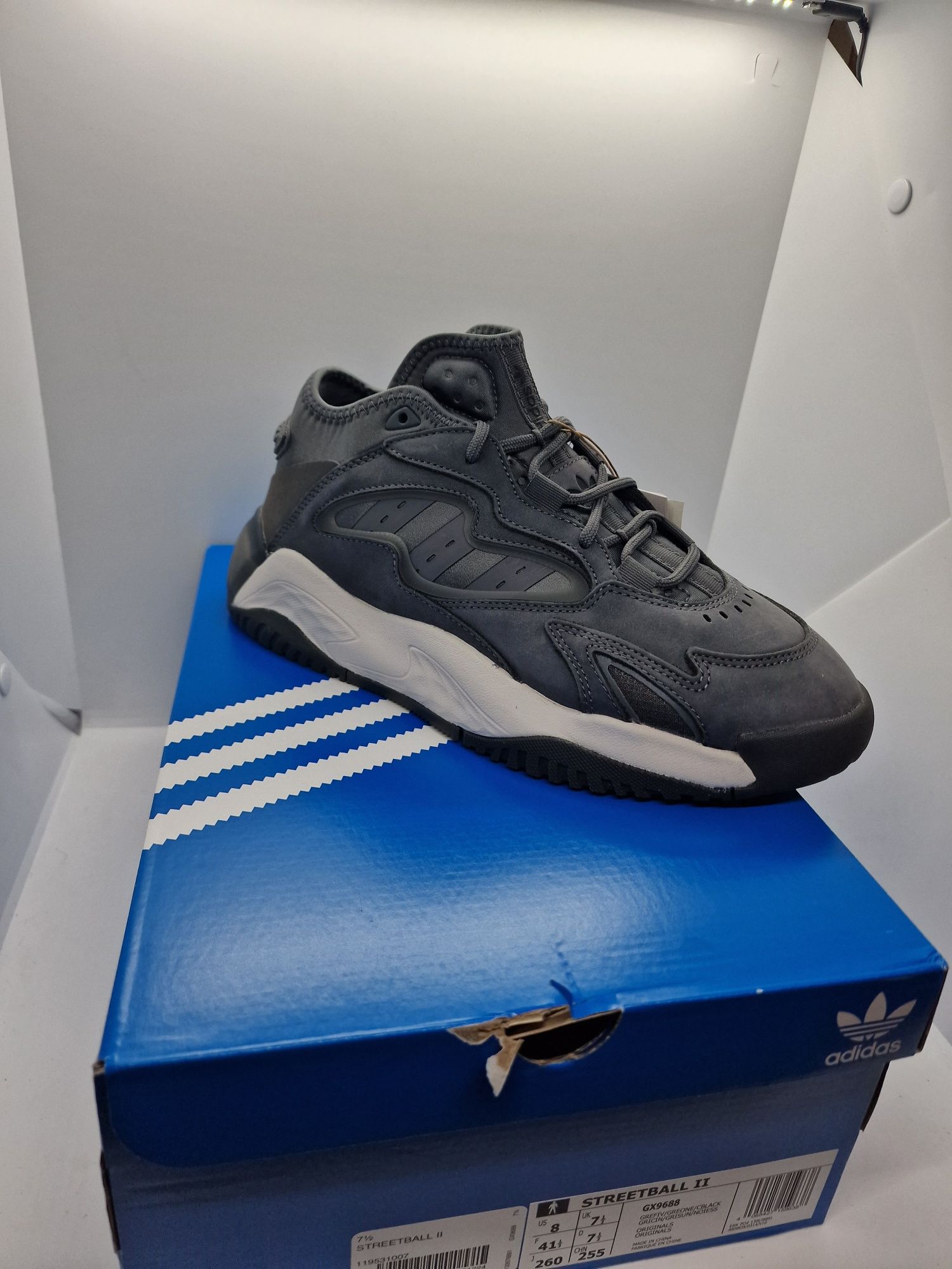 Adidas Streetball II GX9688 nr.39,40,40.5,41,42,42.5,43,44,44.5,46