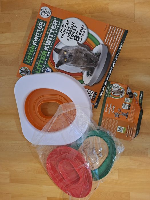 Litter kwitter pisica