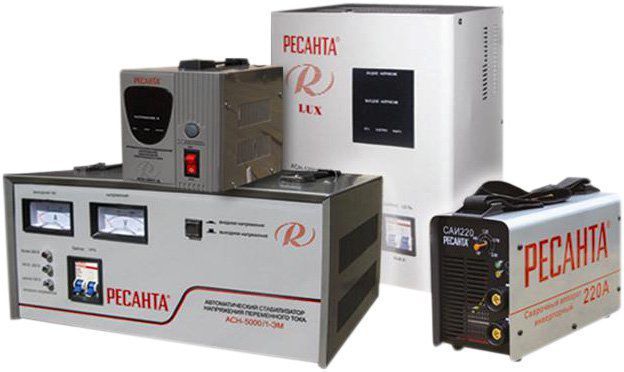 Стабилизаторы напряжения "Ресанта"