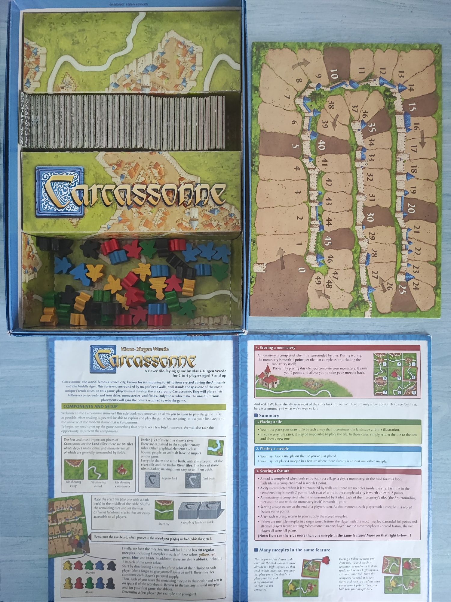 Carcassonne si extensie (editie limitata)