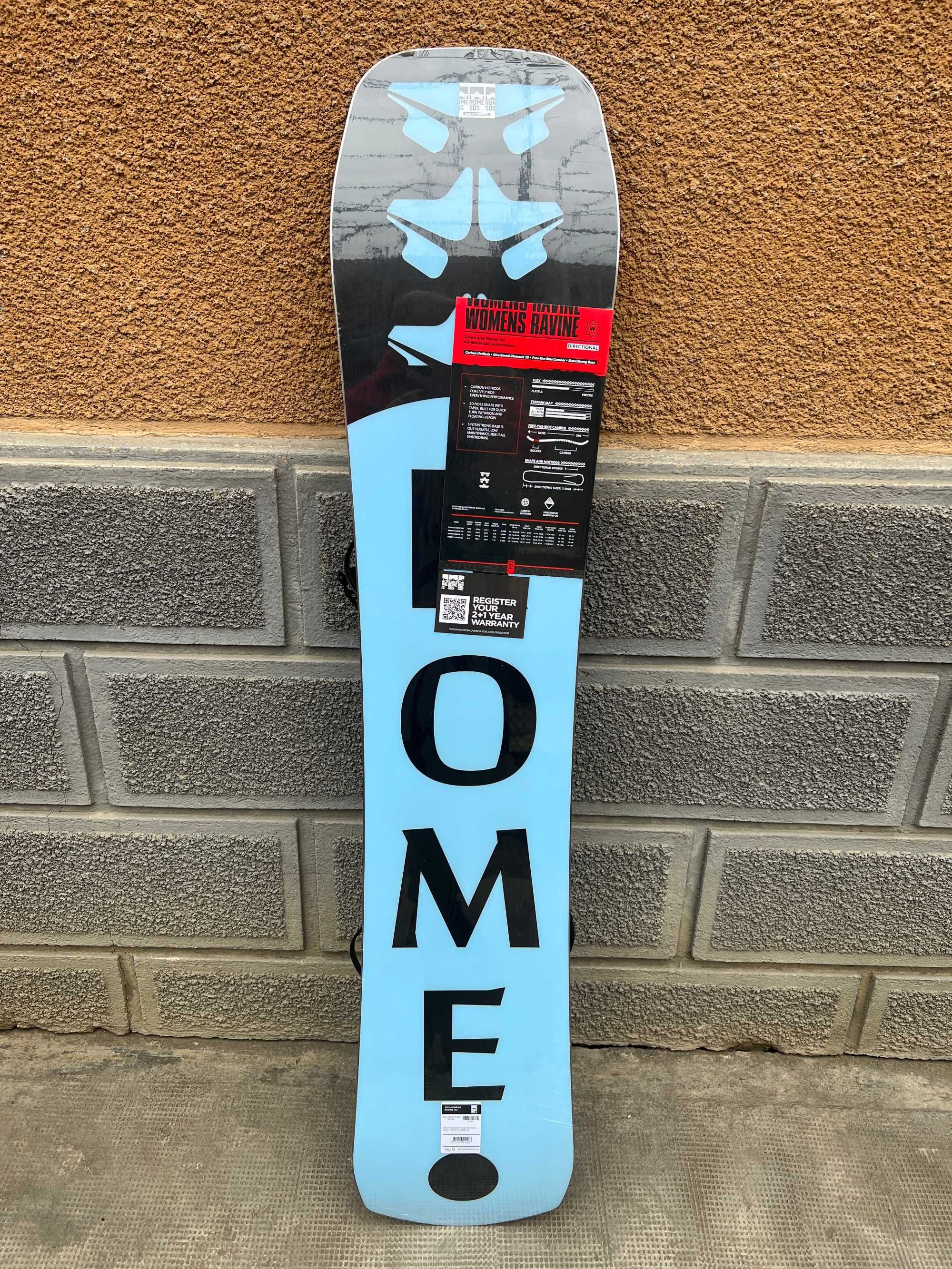 placa noua snowboard rome womens ravine L144