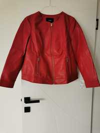 Червено ново яке, еко кожа!