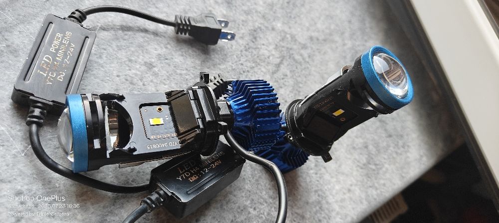 LED лампочки для авто с полосой