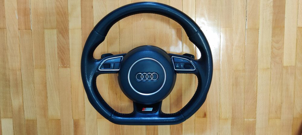 Volan tesit cu padele Audi A4 A5 facelift sline