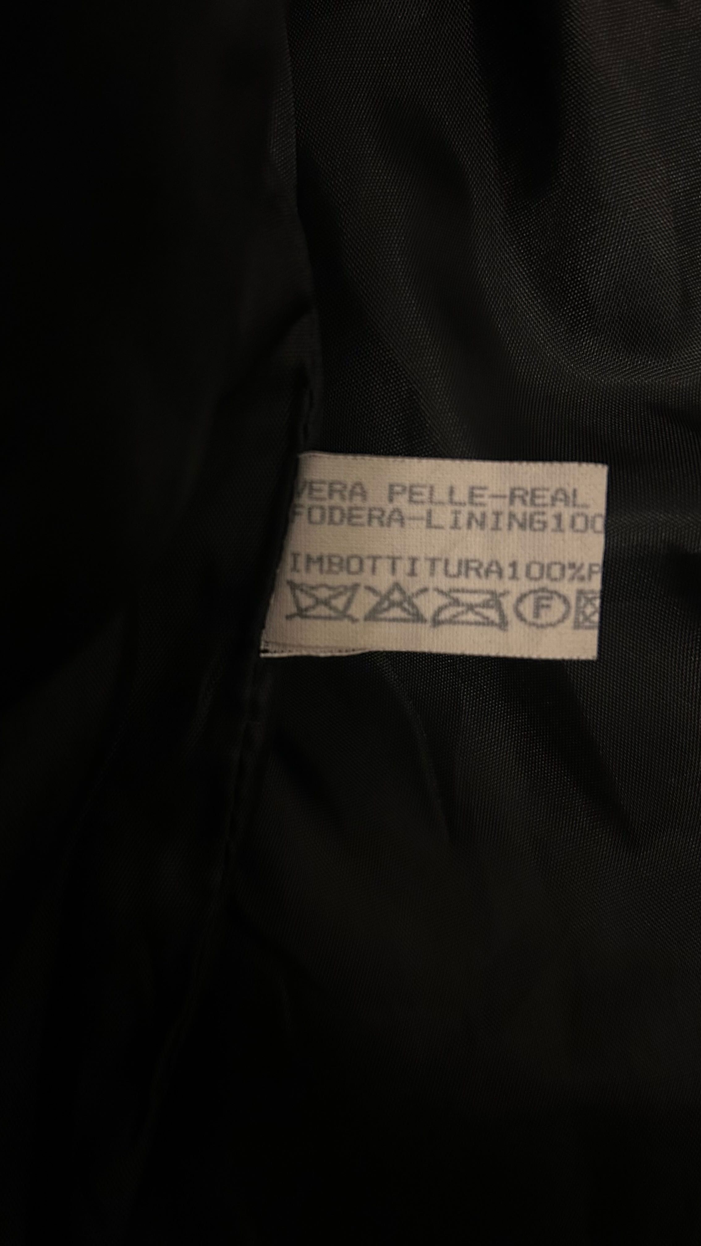 TRUSSARDI кожено мъжко яке 50