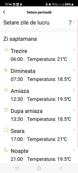 Termometru -Termostat fara fir app Tuya
