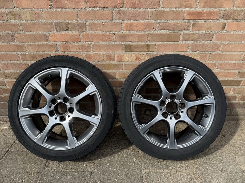 Оригинални 7-лъчеви джанти Mercedes-Benz + летни гуми Michelin