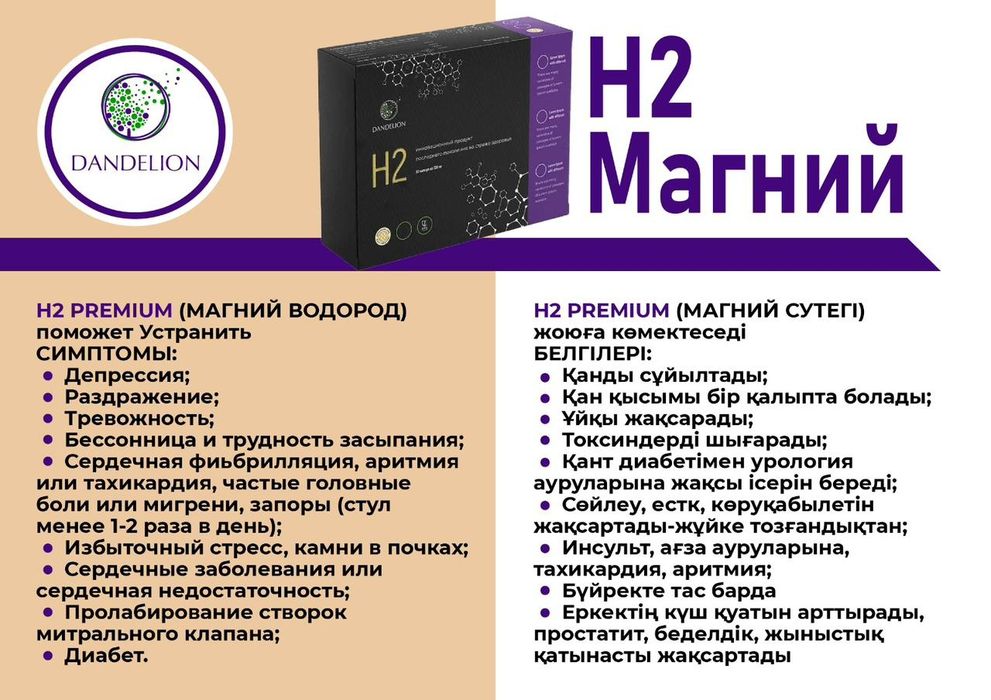Dandelion Biohacking Group H2 Магний