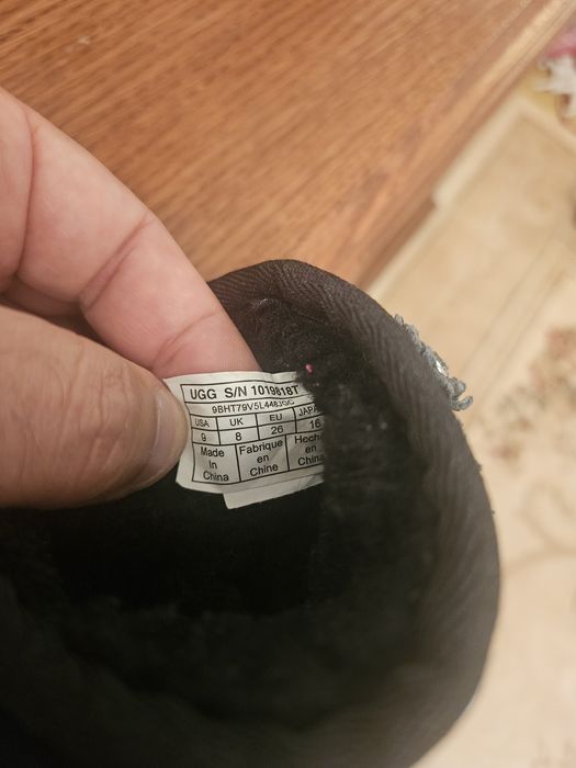 Cizme iarna fete fetite UGG originale piele naturala  imblanite 26
