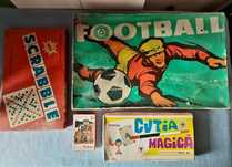 Joc vechi Fotbal, Scrable,Cutia magica,perioada comunista RSR,Colectie