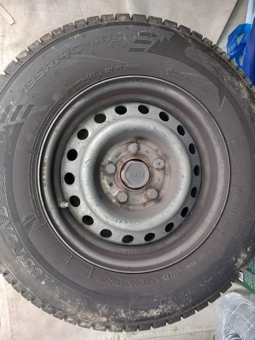 Гума с джанта 195R14C