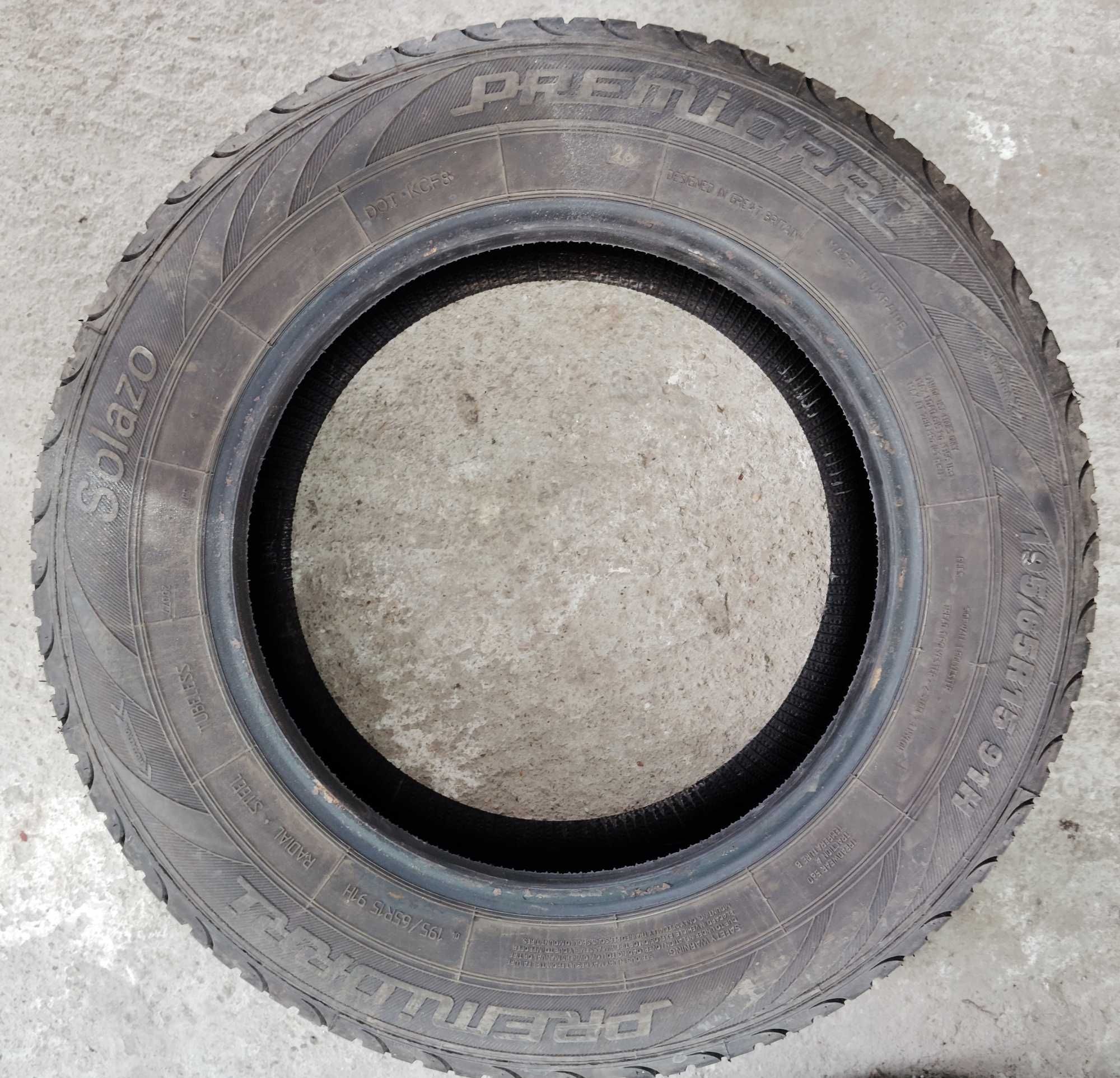 Vând cauciucuri de vara 195/65/R15 91H