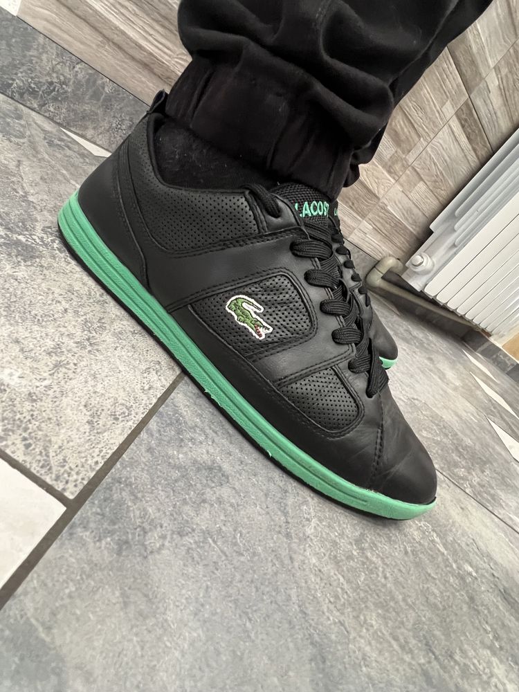 Кожени обувки Lacoste 44