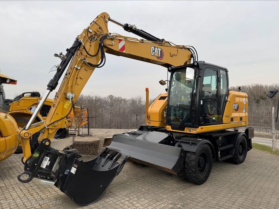 Excavator pe roti