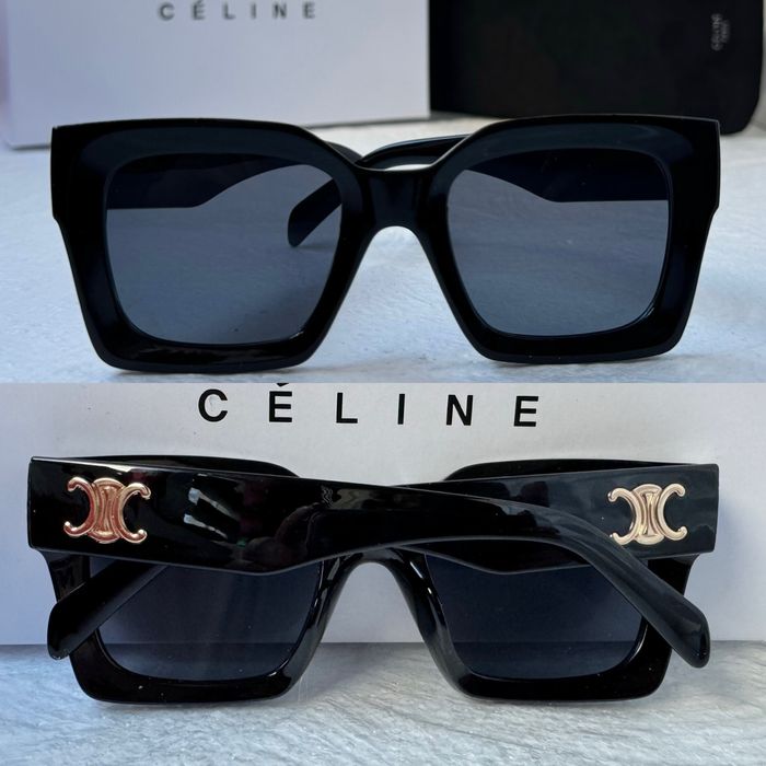 Дамски слънчеви очила котка черни