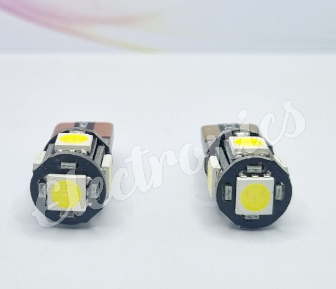 LED крушки T10 W5W Canbus 2 броя за габарити