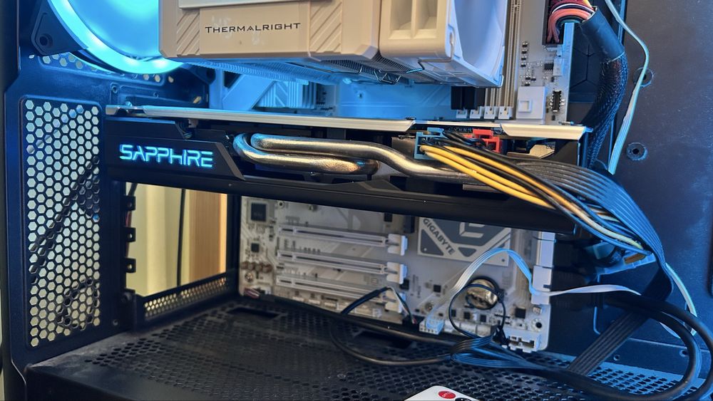 Placa video rx 580 Nitro +