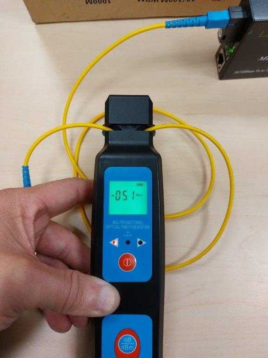Powermetru - detector semnal fibra optica