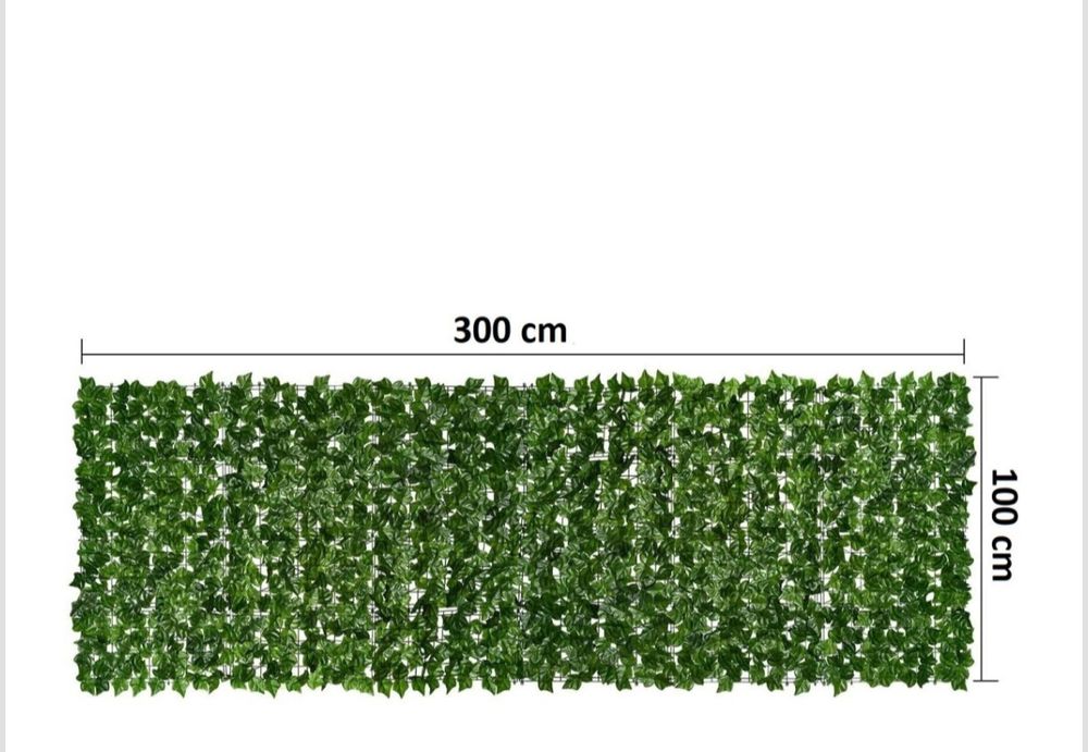 Gard artificial, culoare verde