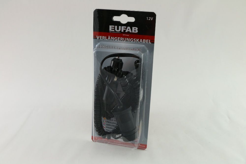 Авто спирален кабел до 10 А, 12 V /24 V, 2,5 м,  Германия