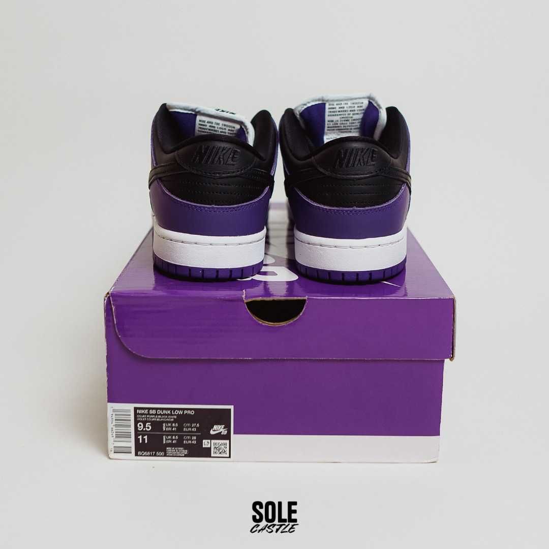 Nike Dunk Low Pro Sb 'Court Purple' (nu jordan, yeezy sau supreme)