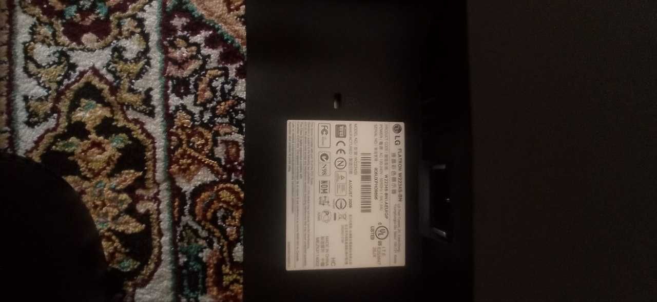 Монитор LG Flatron W2234S 22 Дюмовый (Оригинал) есть торг