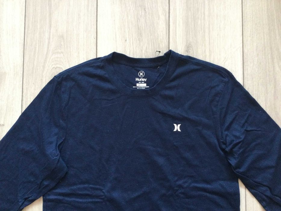 НОВА оригинална синя памучна фланела блуза HURLEY размер M от САЩ