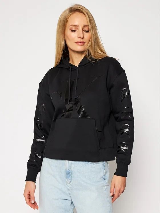 Calvin Klein Jeans Hoodie оригинално горнище S памучен суичър горница