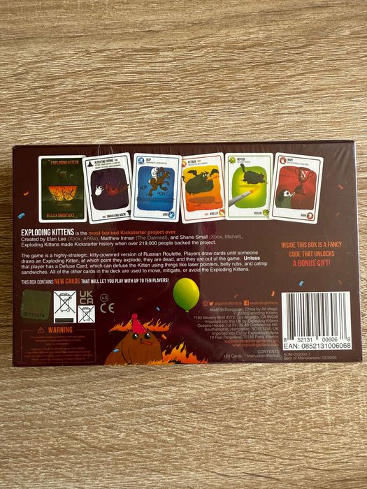 Exploding kittens party pack бартер