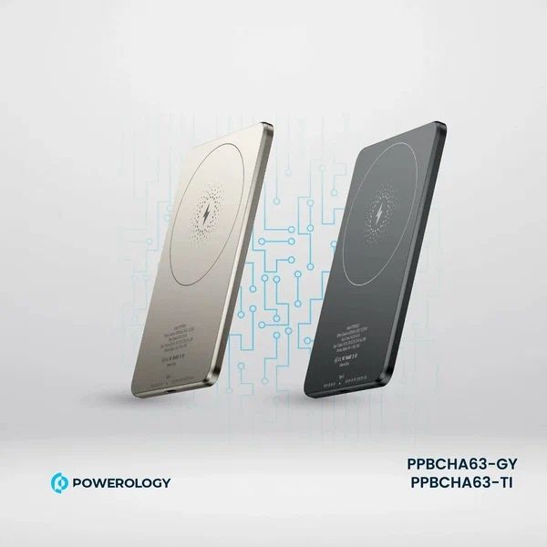 Повербанк Powerology Ultra-Thin 5000mAh MagSafe Power Bank