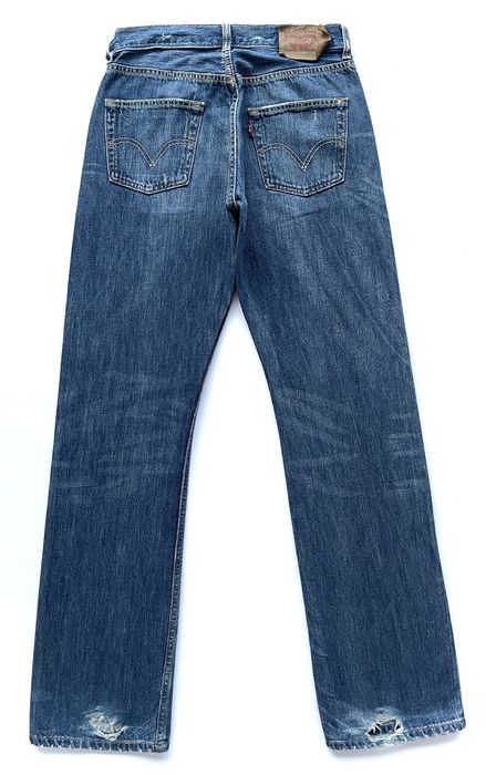 Blugi LEVIS 501 Albastru Barbati | Marime 30 x 34 (Talie 74 cm)