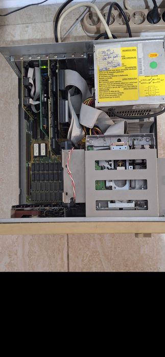 Calculator retro colectie procesor 286 FDD mare HDD 200MB Dos