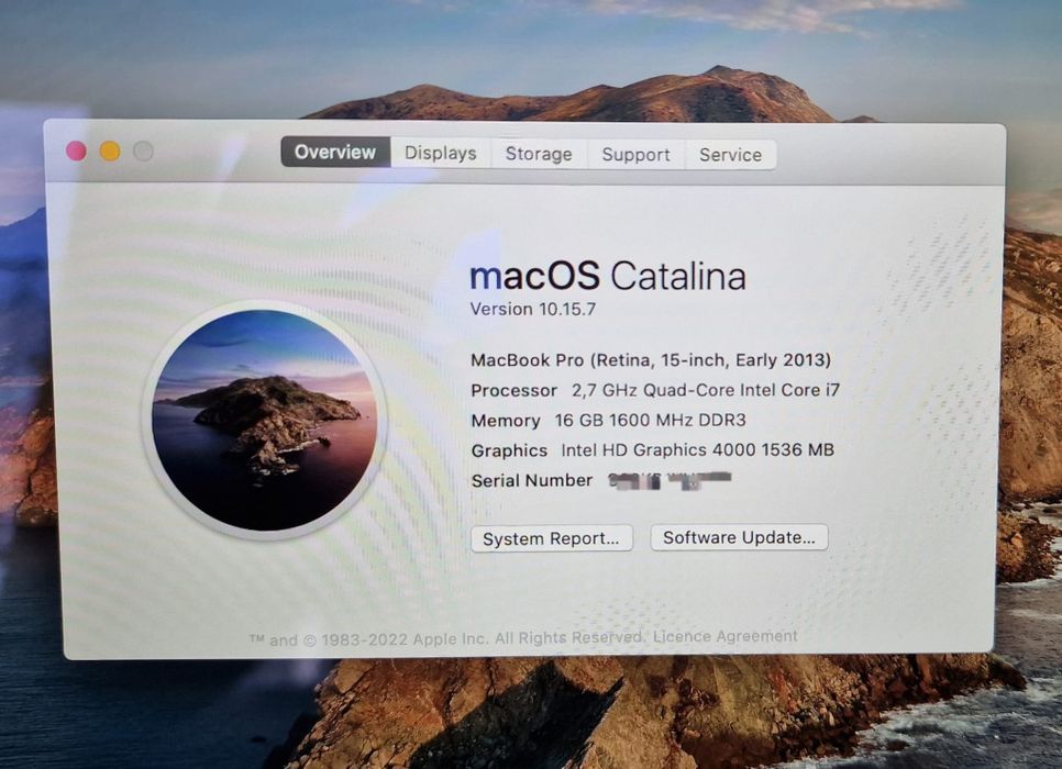 Vand Apple MacBook Pro Retina, 15 inch, early 2013 nou