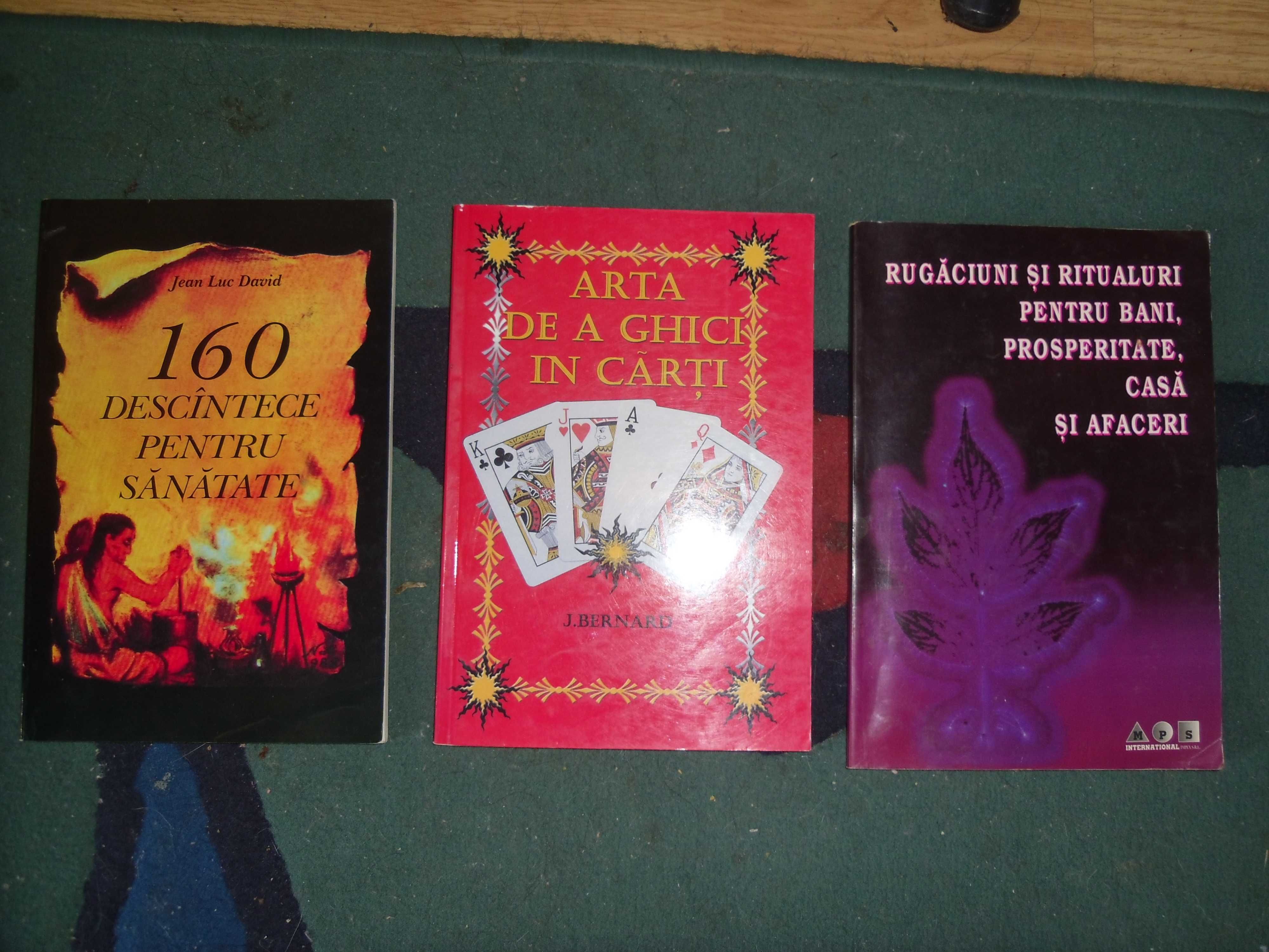 Vraji ,descantece,.tarot .magie,ghicit ,3 vol