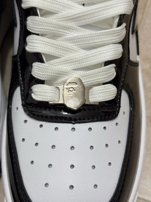 Bape sta 42 noi negru/alb