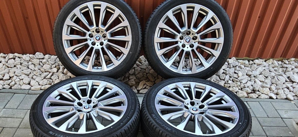 Jante BMW 20 X3 G01 X4 G02 style 697 vara 245 45 20 Michelin ca și NOU