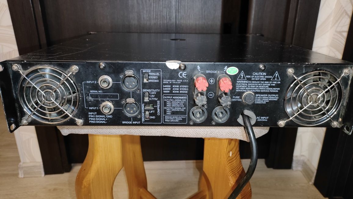 Усилитель 2×900W
